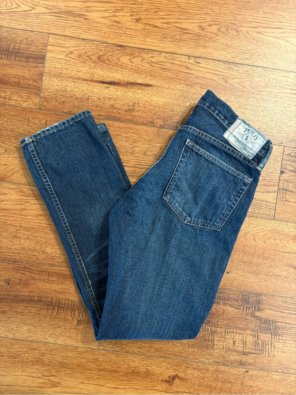Polo Ralph Lauren 381 Slim Fit Jeans Men’s 33x30 Dark Wash 100% Cotton